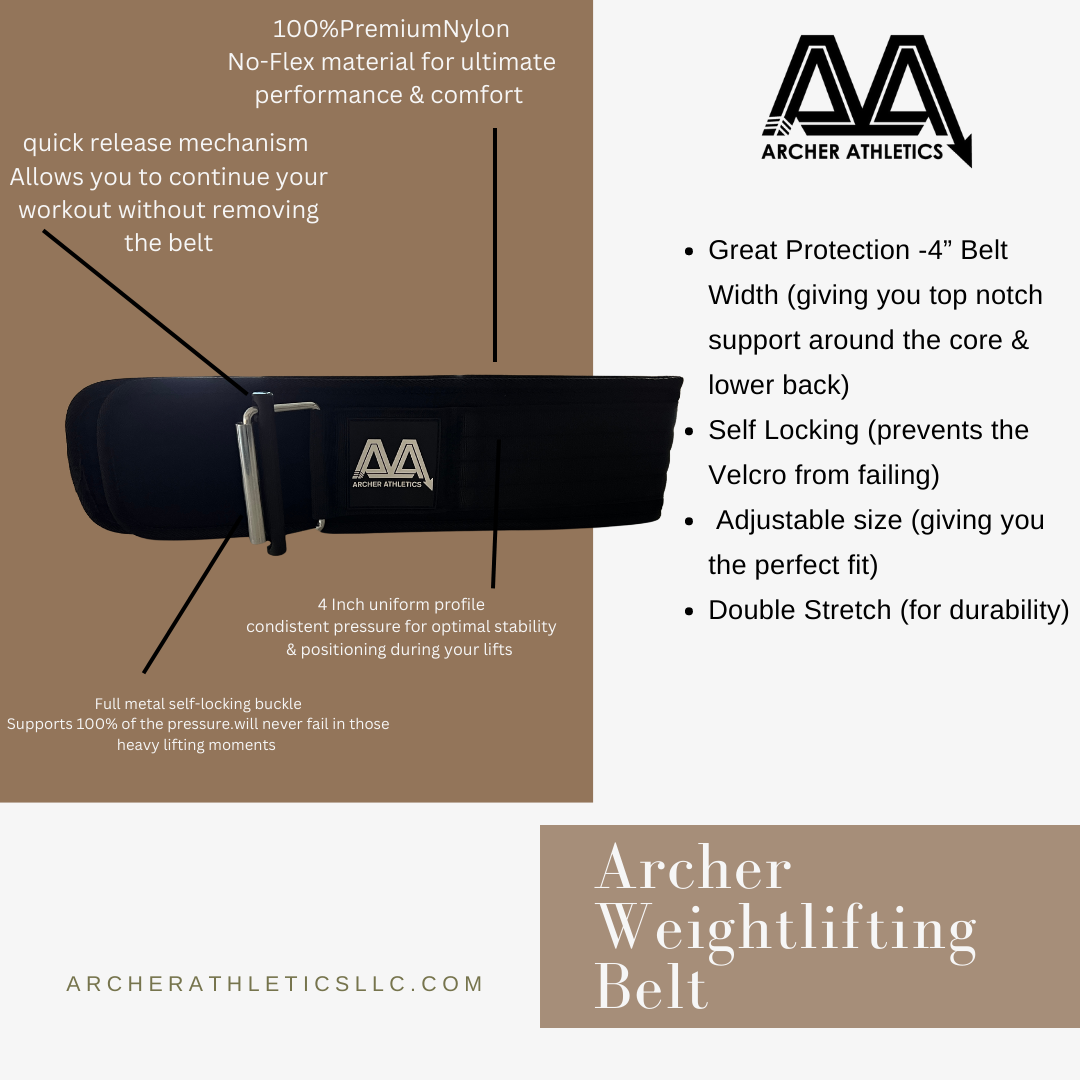 Archer Weightlifting Belt