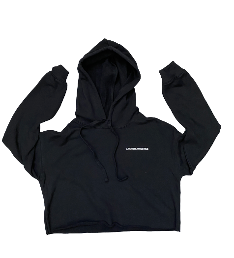 Archer Ladies' Cropped Fleece Hoodie