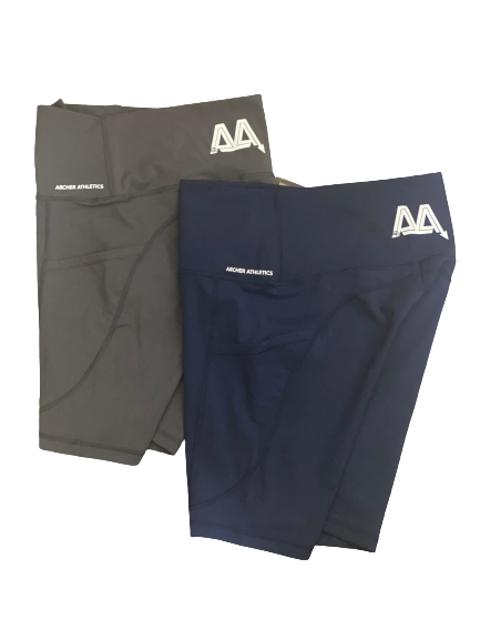 Archer Slate Biker Shorts