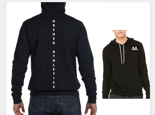 Archer Noir Unisex  Hoodie Sweatshirt