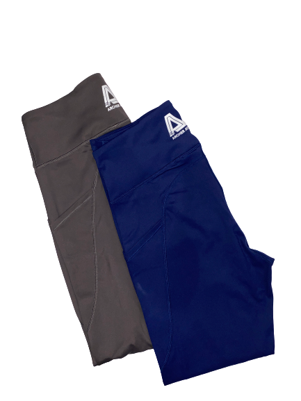 Cerise High Waist Tech Pocket Workout Leggings