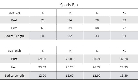 Haute Contrasting Color Sports Bra