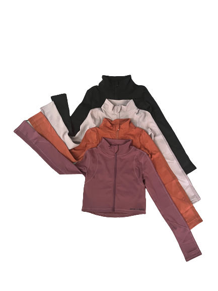 Essence Long Sleeve Crop Jacket